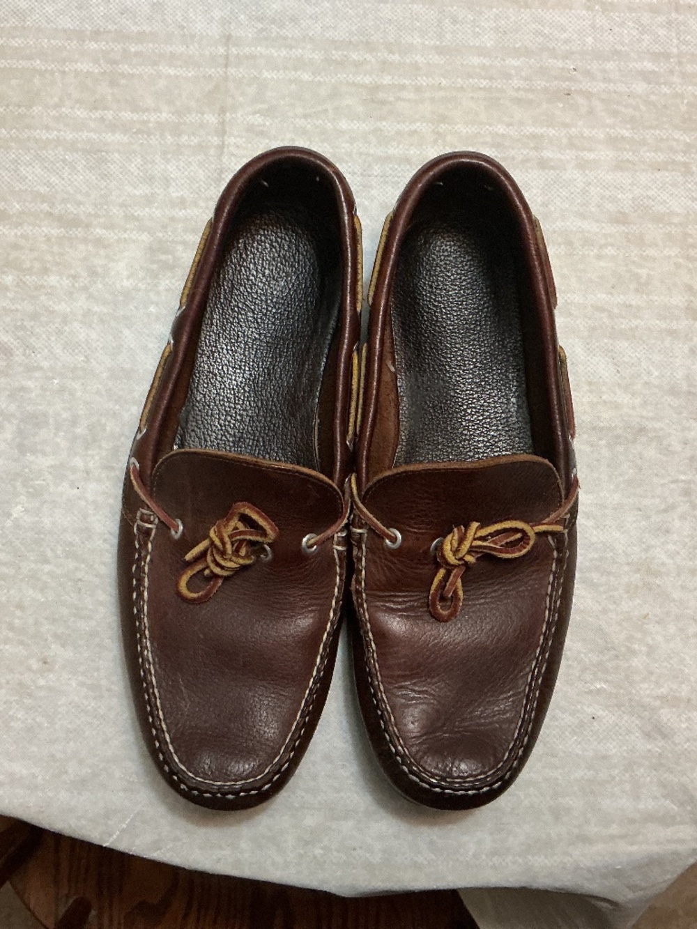 ll bean brown shoes size 13 d
